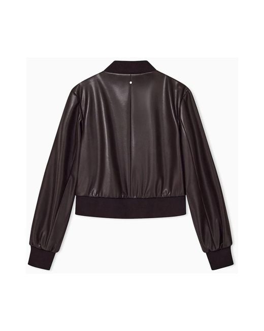 ARMANI EXCHANGE Black Bomber Jackets