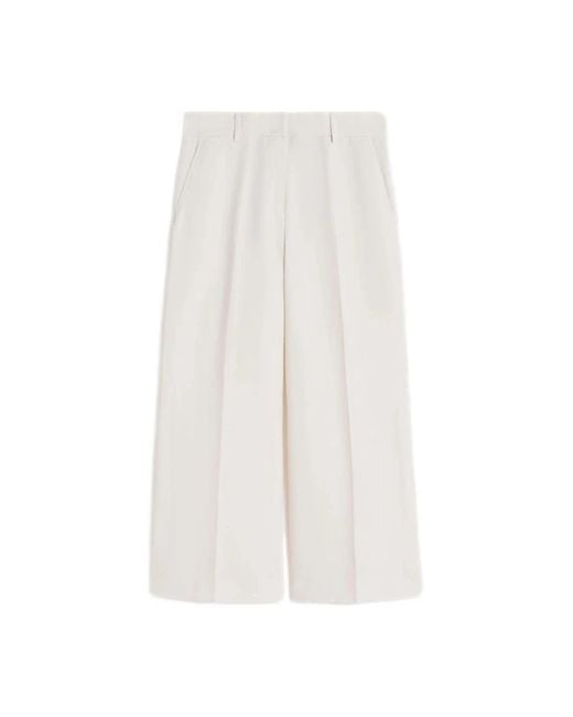 Weekend by Maxmara White Wide Trousers