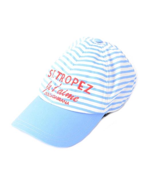 Dolce & Gabbana Blue Hats & Caps