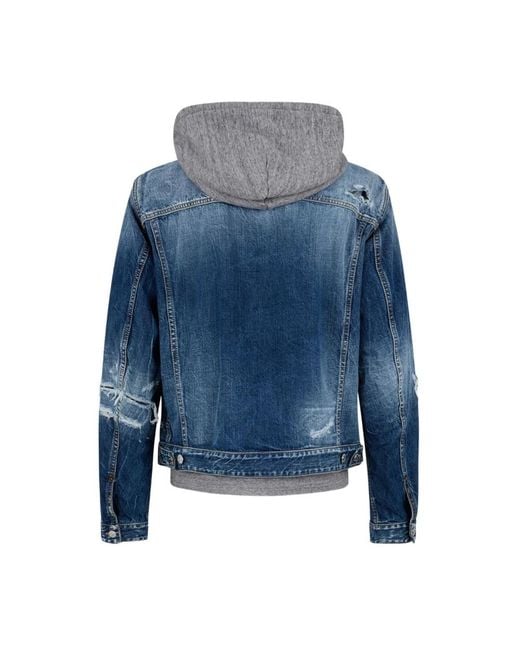 DSquared² Blue Denim Jackets for men
