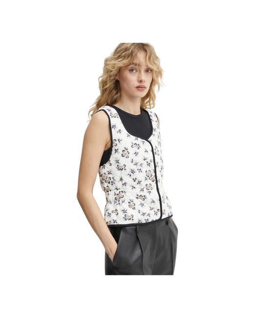 Munthe Sahla Vest in het White