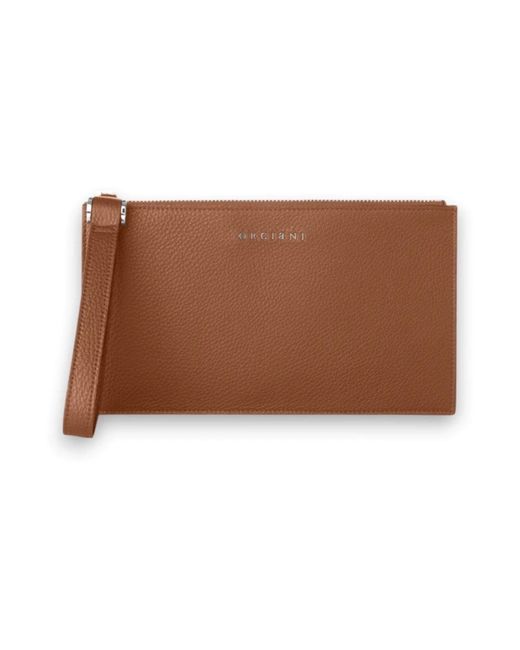 Orciani Micron Clutch in Brown für Herren