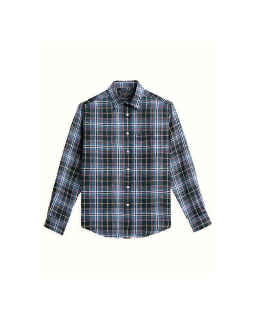 Portuguese Flannel Blue Casual Shirts for men