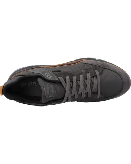 Geox Outdoor sneakers für männer,dolomia sneakers wasserdicht in Black für Herren
