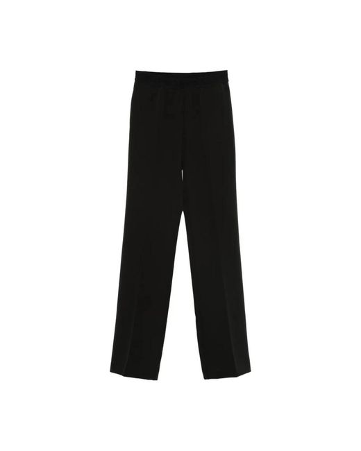 Ermanno Scervino Black Wide Trousers