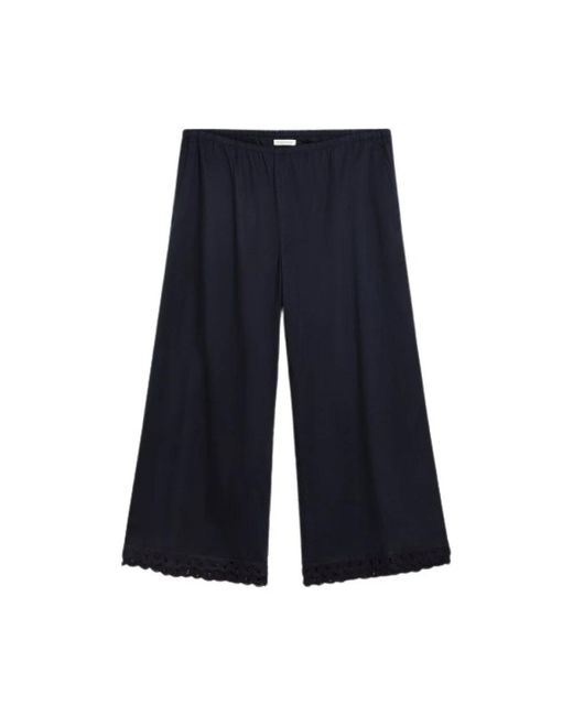 By Malene Birger Blue Wide Trousers