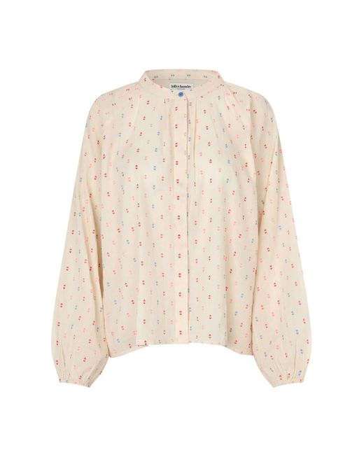 Lolly's Laundry Blouses in het Natural