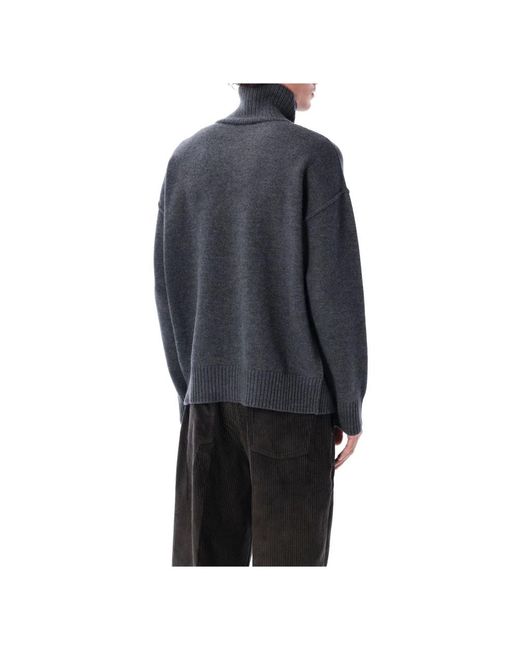AMI Blue Turtlenecks for men
