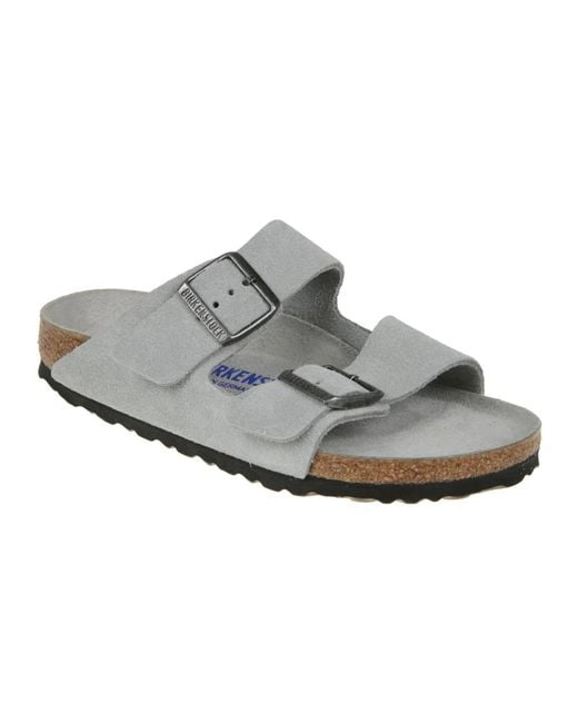 Birkenstock Gray Sliders