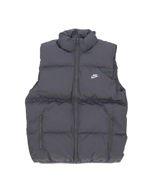 Nike Blue Waistcoats for men