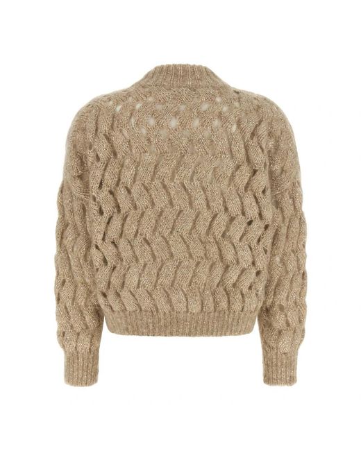 Brunello Cucinelli Natural Turtlenecks