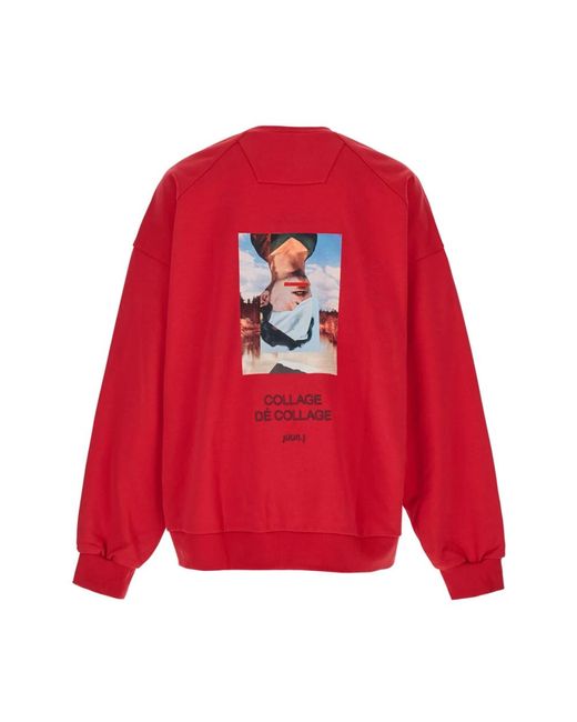 Sweatshirts Juun.J pour homme en coloris Red