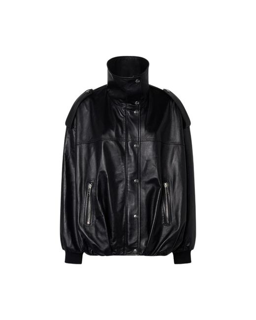 Bomber Jackets Halfboy en coloris Black