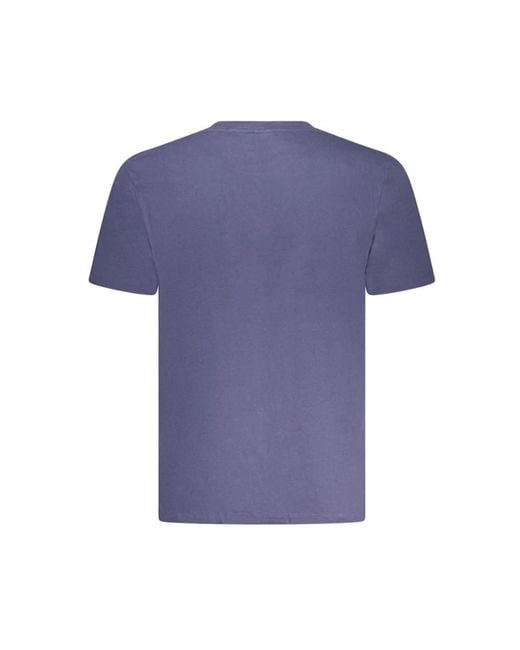Wrangler T-Shirts in het Blue voor heren