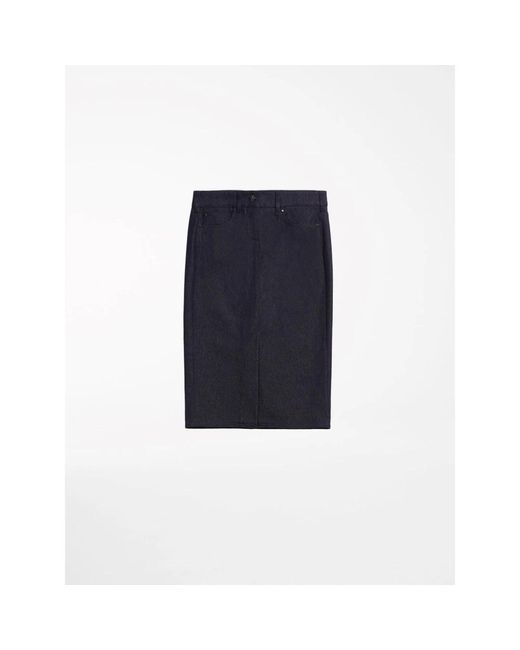 Max Mara Midi Skirts in het Blue