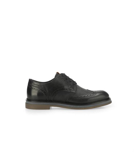 Laced Shoes Ambitious de hombre de color Black