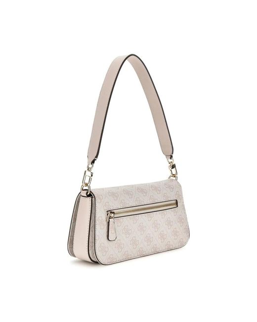 Shoulder Bags Guess en coloris Natural