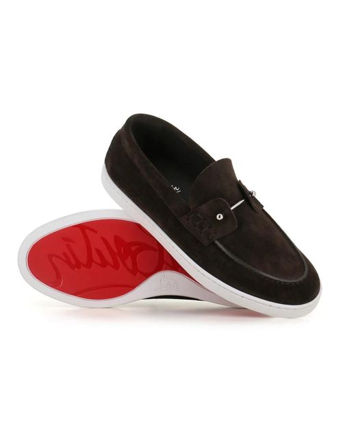 Christian Louboutin Loafers in het Black voor heren