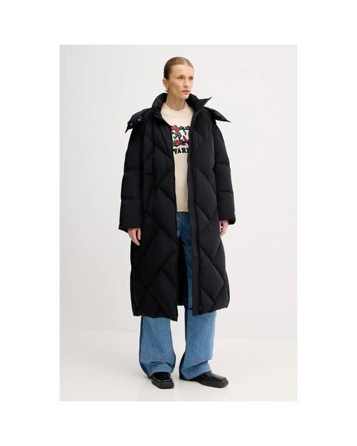 KENZO Down Coats in het Black