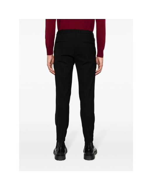Incotex Black Chinos for men