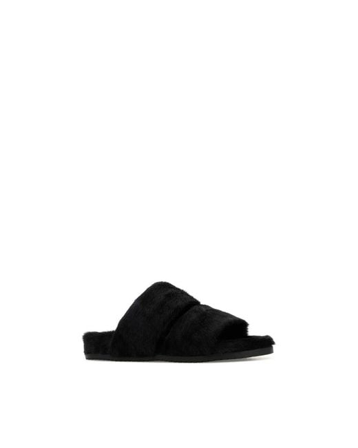 Dolce & Gabbana Black Sliders for men