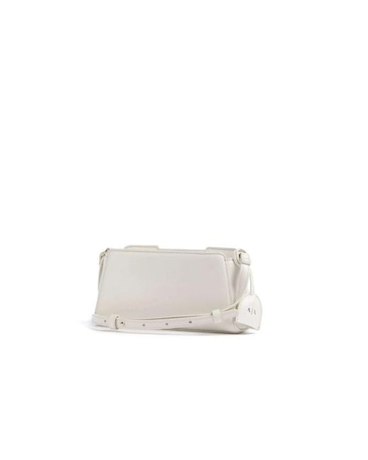 ARMANI EXCHANGE White Cross Body Bags