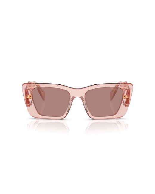 Prada Brown Stylische sonnenbrille für frauen