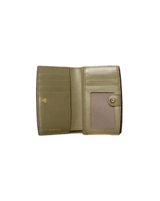 Michael Kors Stijlvolle Portemonnees En Kaarthouders Collectie in het Green