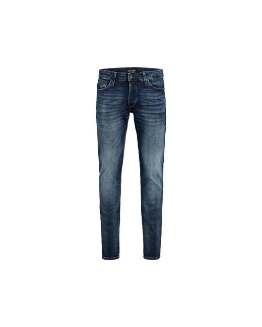 Jack & Jones Blue Slim-Fit Jeans for men