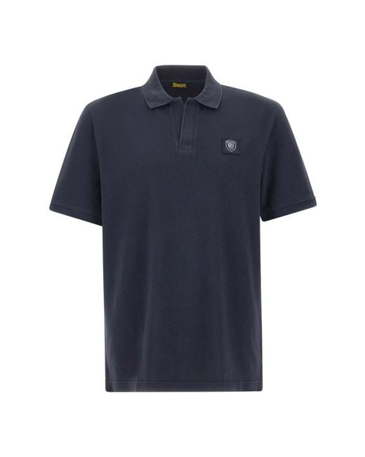 Blauer Harvey Polo in het Blue voor heren