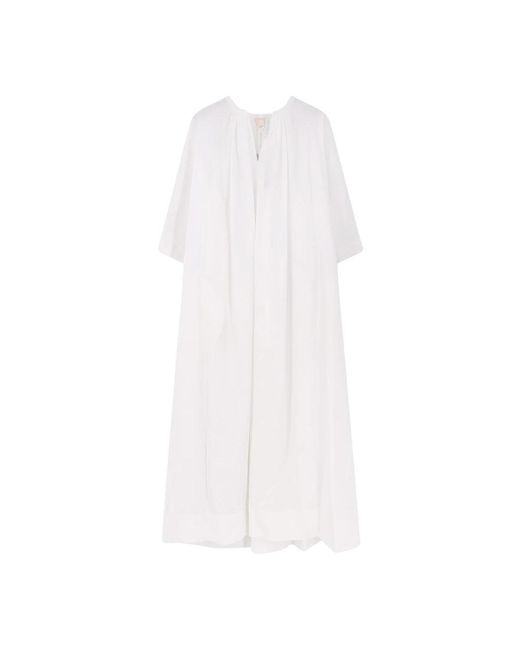 Aspesi White Maxi Dresses