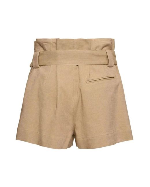 MSGM Natural Short Shorts