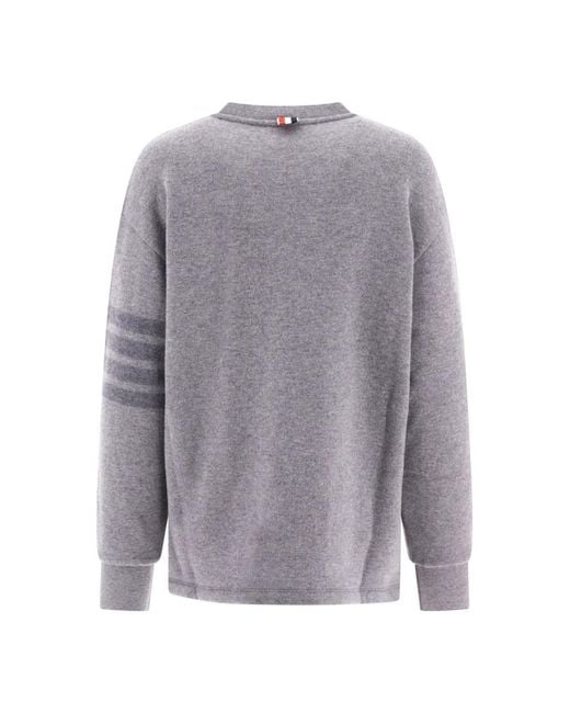 Thom Browne Gray Sweatshirts