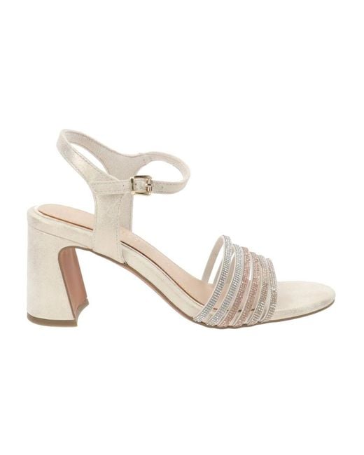 Marco Tozzi White High Heel Sandals