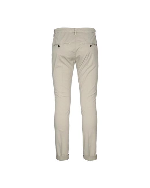 Dondup Gray Chinos for men