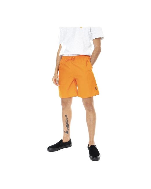 Huf Bermuda in het Orange voor heren