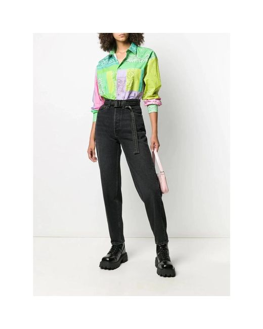 Re/done Black Loose Fit Jeans