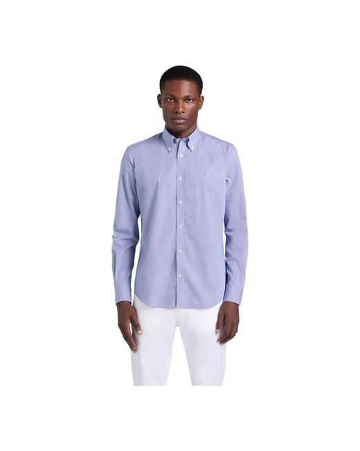 Harmont & Blaine Blue Casual Shirts for men