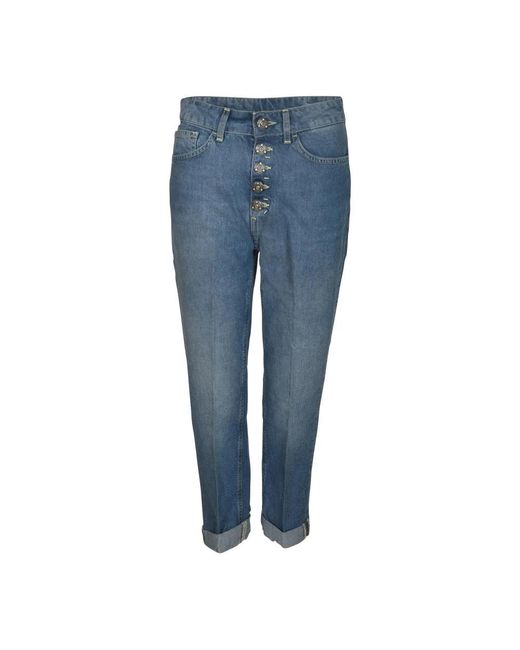 Dondup Blue Cropped Jeans