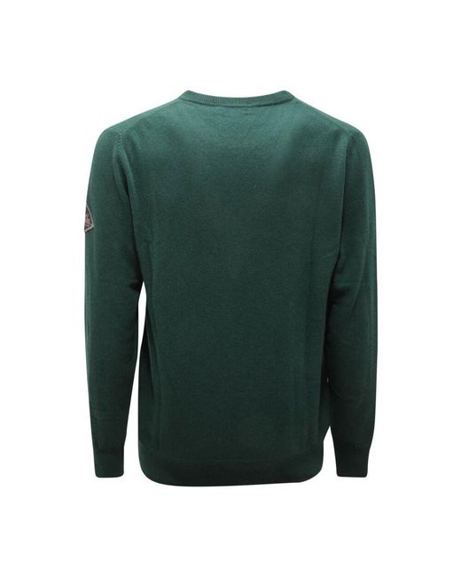 Roy Rogers Italienischer Wollmischpullover in Green für Herren