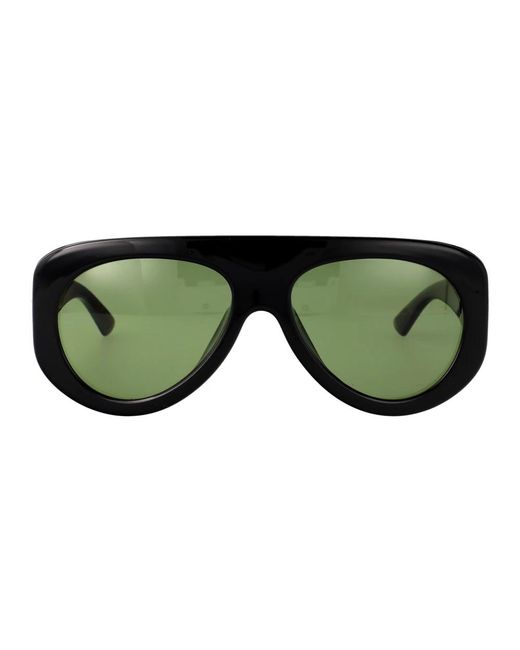 Bottega Veneta Green Sunglasses