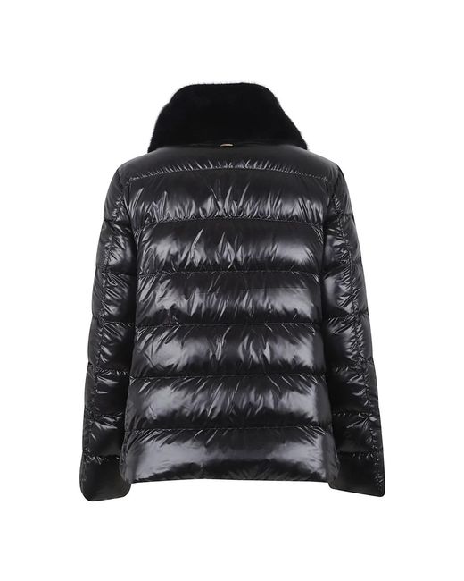 Herno Black Down Jackets