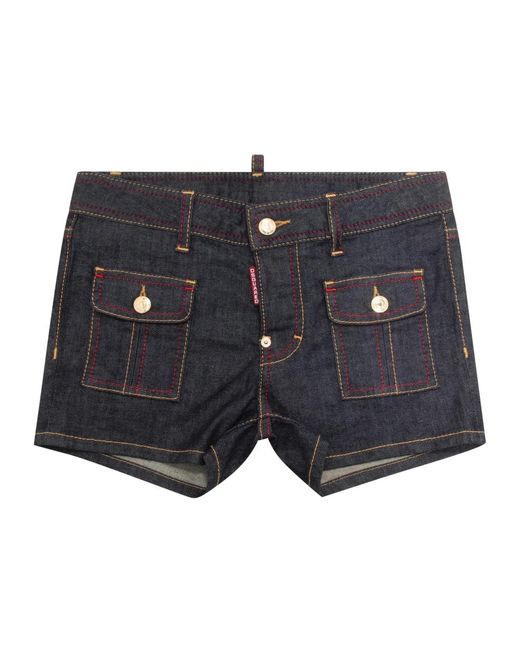 DSquared² Bermuda Shorts Gemaakt in het Blue