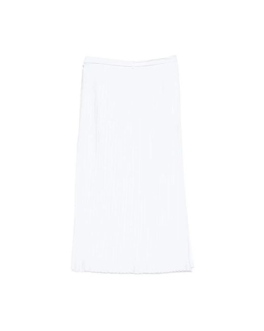 Barena White Maxi Skirts
