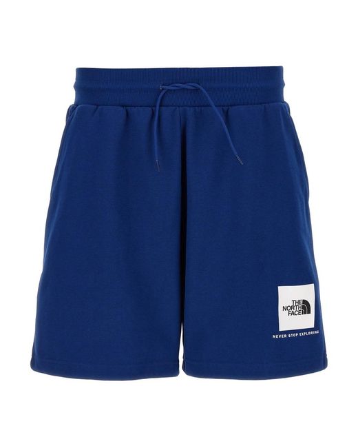 The North Face Nse Box Bermuda Shorts in het Blue voor heren