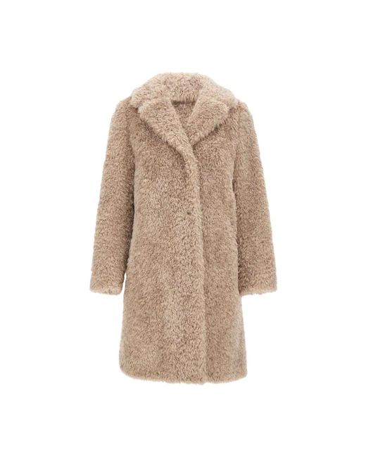Single-Breasted Coats Herno de color Natural