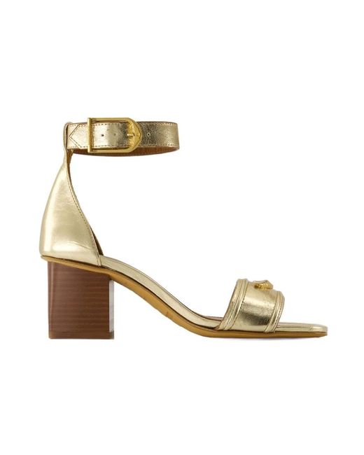 Zadig & Voltaire Metallic Sandalen