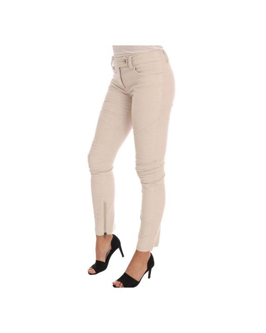 Ermanno Scervino Natural Schicke cordhose skinny fit