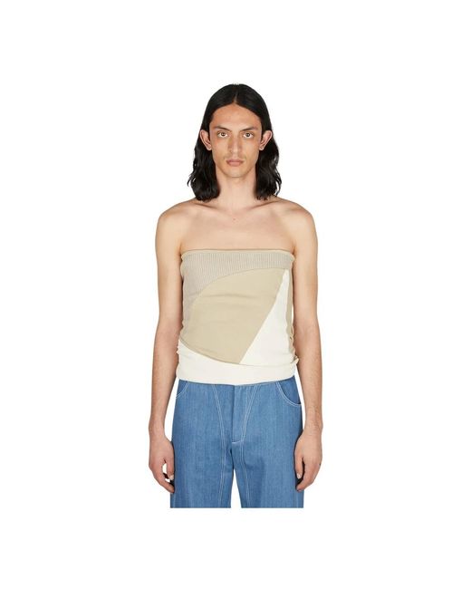 Mainline:RUS/Fr.CA/DE Blue Sleeveless Tops for men