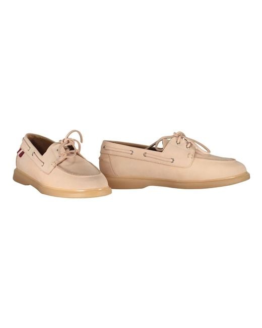 Bally Natural Boat Shoes